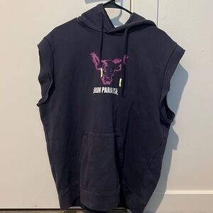 Project rock sleeveless hoodie